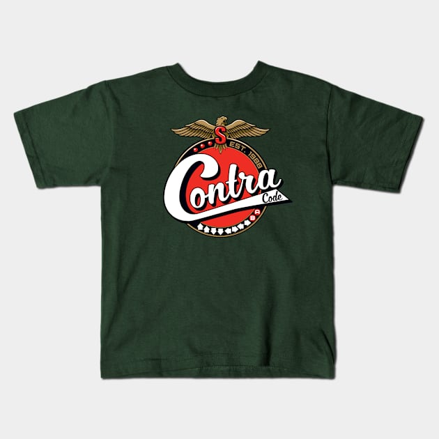 Contra Code Kids T-Shirt by badsector